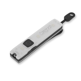 Keyport Pocket Flare 2.0 Mini Flashlight - Rechargeable Keychain Flashlight with Pocket Clip | Small Flat Pocket Flash Light | USB Flashlight | Ideal Purse Light | EDC LED Light w/Beam & Lamp