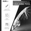 KLRStec Professional Caulking Tool [100% Stainless Steel] 4 in 1