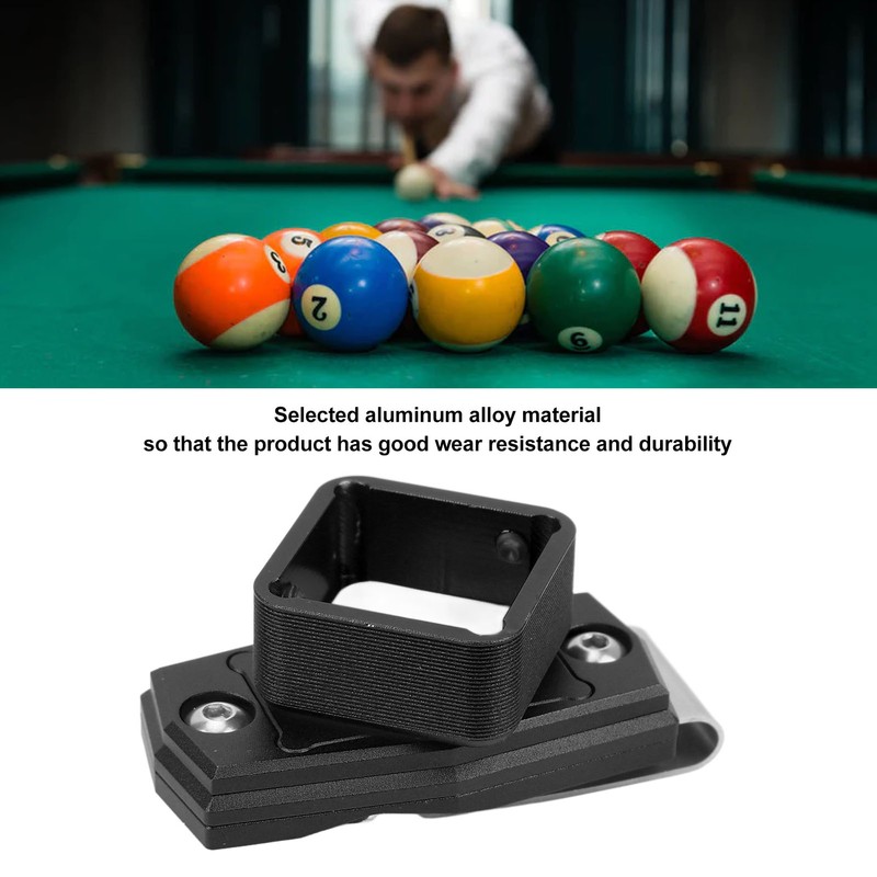 Strong Magnetic Adsorption Billiard Chalk Box and Chalk Clip Set