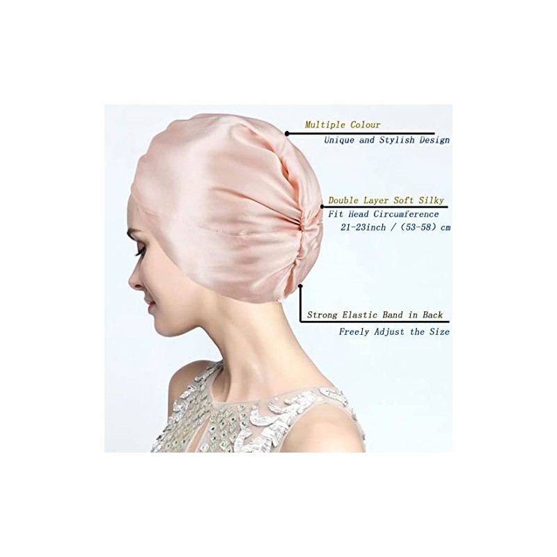 FZHGVML Silk Sleeping Cap for Women Hair Care Hair Cap