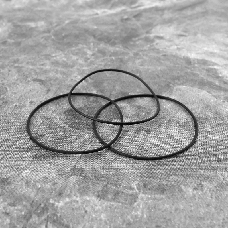 SG Store 198Pcs Watch Back Cover Seal Gaskets Set for