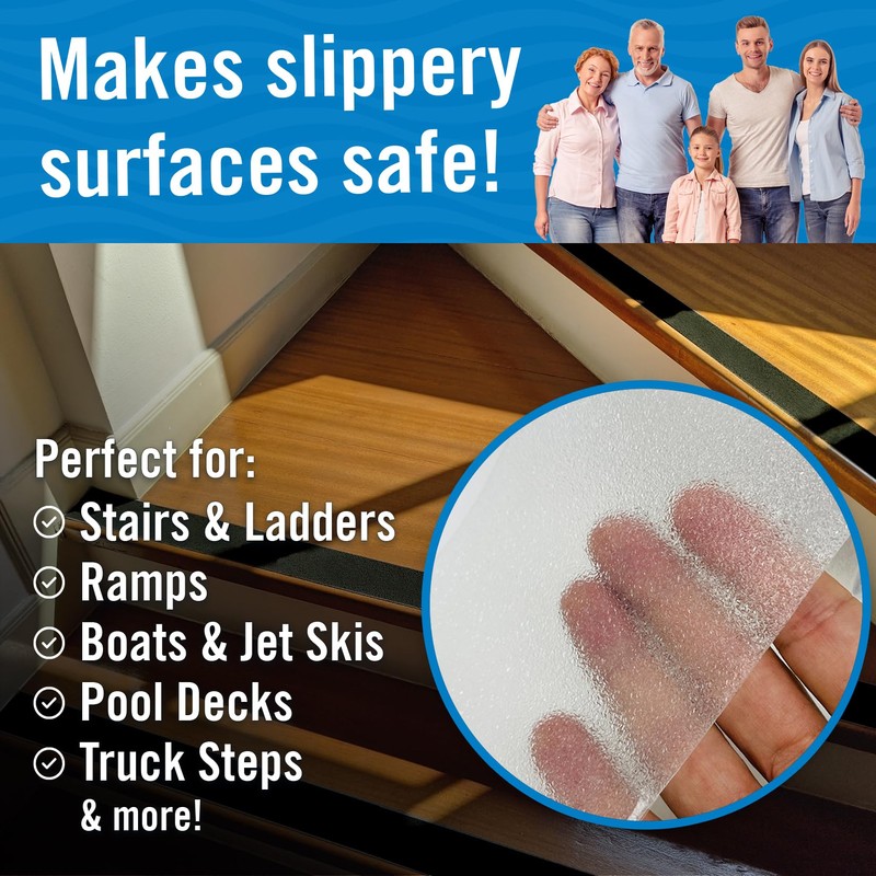 Anti Slip Tape Outdoor Stair Treads Non Skid Grip Tape