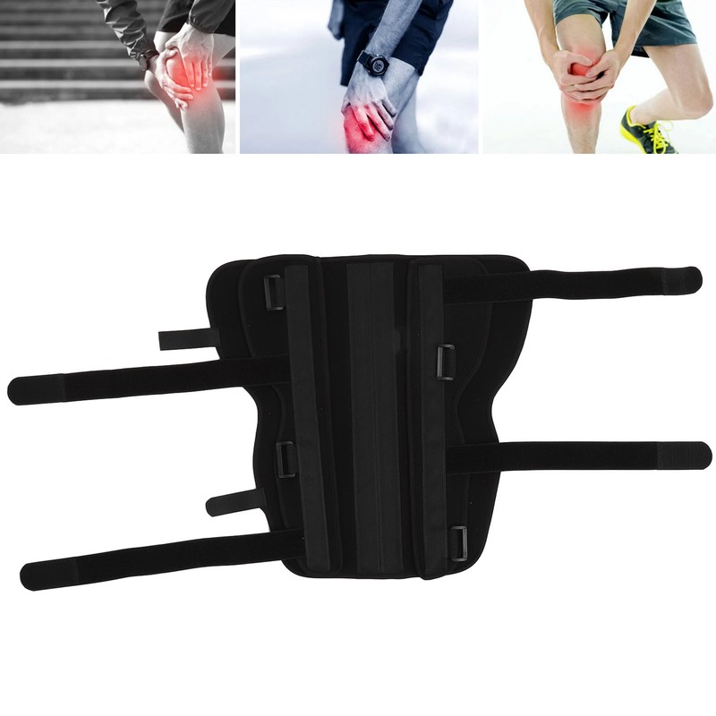 Knee Immobilizer Composite Fabric and Aluminum Alloy Adjustable 3 Panels