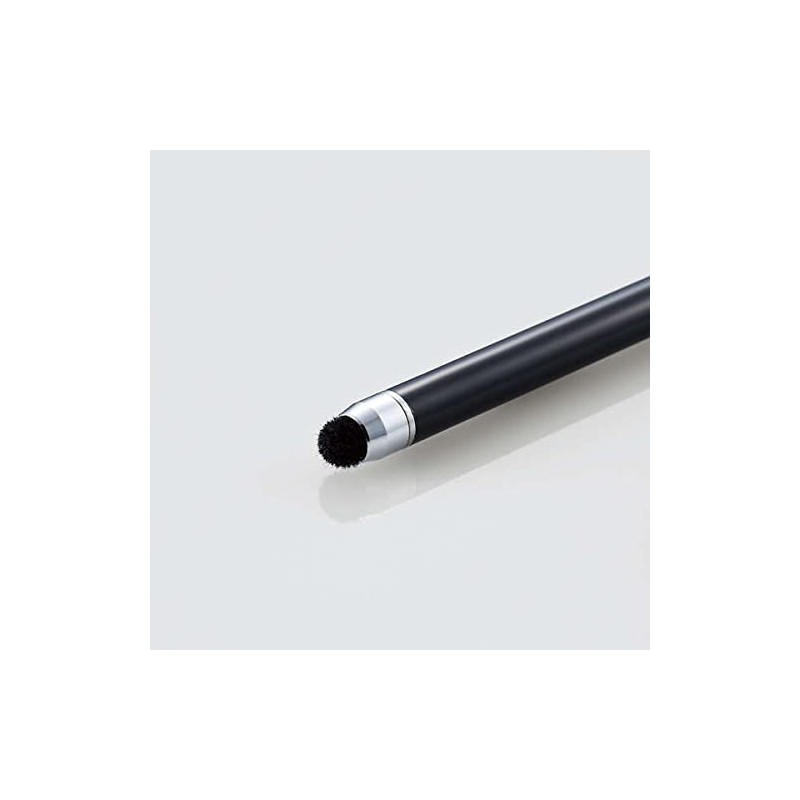 Elecom P-TPC02BK/12 Ultra Sensitive Touch Pen, 12 Pieces, Simple Packaging,