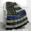 Jekeno Police Officers Prayer Blanket Gifts for Men Kids Boys