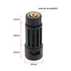 VGOL 1pc B Bayonet Pressure Washer Gun Adapter Quick Connect