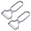 Westmark 2 x Stainless Steel Peelers - Sturdy Classic U