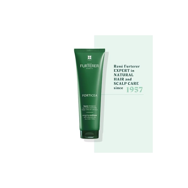 Rene Furterer Forticea Energizing Conditioner, Strengthen and Fortify Hair, Essential