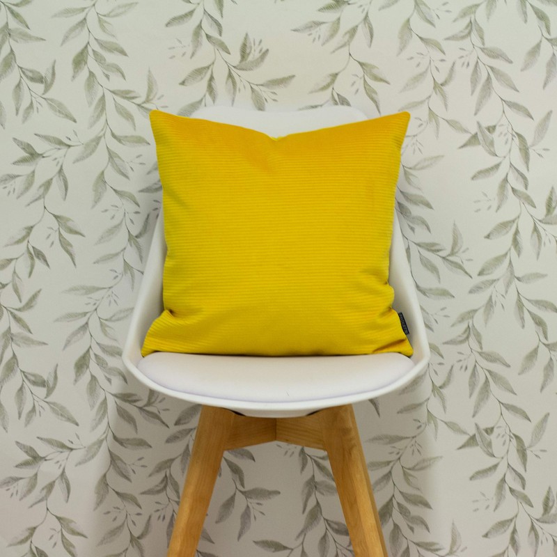 Riva Paoletti Munich Cushion Cover Corduroy-Soft Ribbed Effect-87 13% Polyamide-Dry