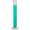 100ml Plastic Graduated Cylinder, Printed Graduations, Single Metric Scale, Polypropylene,