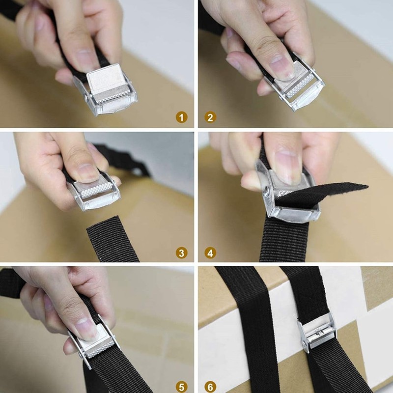 Duokon Correa de Sujeción, Conector de Equipaje Correas de Amarre