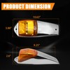 31LED Cab Lights Amber Cab Marker Light Top Roof Waterproof