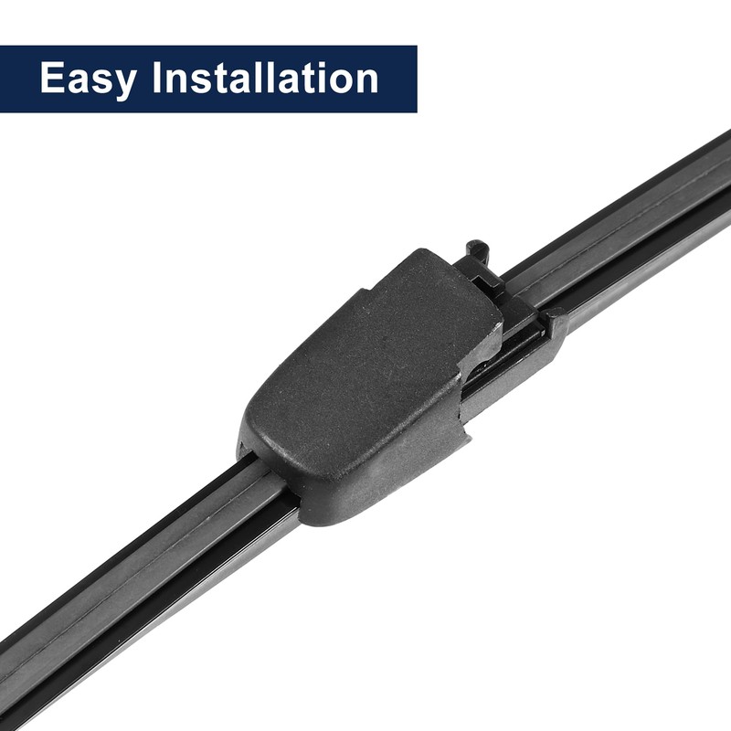 X AUTOHAUX 13inch Rear Windshield Wiper Blade Arm Kit for