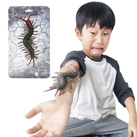Reptile World Centipede 1P / Centipede model made of flexible and durable TPR material / 파충류세계 지네 1P  유연하고 내구성 좋은 TPR 소재의 지네 모형