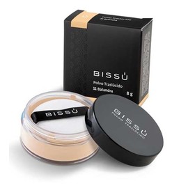 Bissu Polvo Traslúcido Compacto 11 Balandra, 8 g, Cobertura Ligera, Acabado Natural