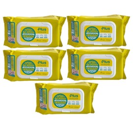 Ariul The Perfect Cleansing Tissue Plus 100 Sheets 5 Packs / Circle / 아리얼 더 퍼펙트 클렌징 티슈 플러스 100매 5개  써클