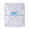 Quilted Double Bed Mattress Protector, YUGYVOB 100% Waterproof Mattress Protector,