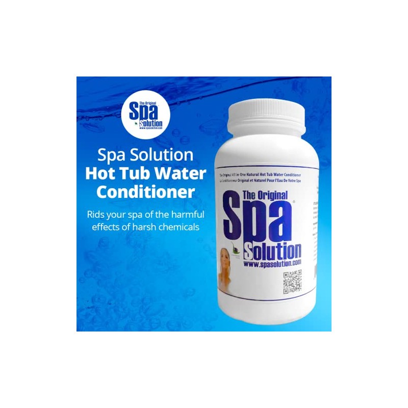 Spa Solution Original All in-One, All Natural, Enzyme Based, Non