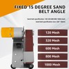 Mini Belt Sander, 15° Electric Knife Sharpener Bench Grinder Sanding