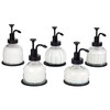 Glass Soap Dispenser for Kitchen and Bathroom Countertop, Smooth Action