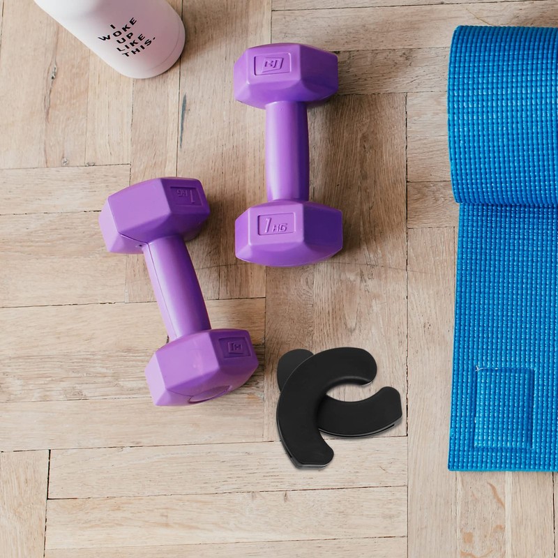 Mipcase 20pcs Shockproof Dumbbell Holders Compact Workout Tool for Home