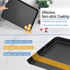 TeamFar Baking Sheets, 16” x 12” x 1”, Carbon Steel