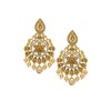 Bindhani Multi Drop Filigree Inspired Indian Earrings With Maang Tikka