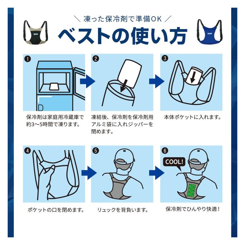 BRAIN Cool DE ICE BR-530 Ice Bag 2 (with ice