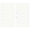 DaVinci DMR342 Personal Organizer Refill Mini 5 Hole Size Checklist