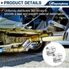 2.25 Inch Exhaust Clamp, 2 1/4'' Lap Joint Band Clamp