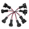Adaptador de inyector de combustible OBD2 a OBD1 EV1, arnés