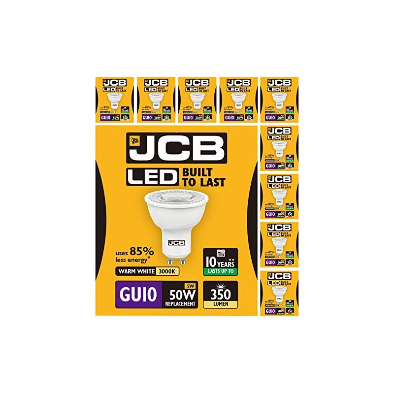 JCB 3w = 35w / 5w = 50w LED GU10