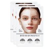 THXFUNAREA 3er Pack Hydrogel Gesichtsmaske mit Kollagen - Feuchtigkeitsboost für
