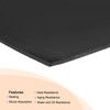 MECCANIXITY EPDM Rubber Sheet Black 12'' Length 12'' Width 0.07''