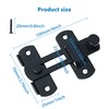 Alise 4 inch Flip Latch Gate Latches, Safety Door Lock