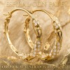 NADORA - Aretes Oro 10k Mujer Arrancadas Aretes Dorados Broqueles