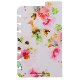 Franklin Planner Botanica Wide Page Finder 64747 Compact Peony