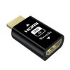 Woieyeks 4K HDMI EDID Emulator Passthrough Adapter,Female Port Connected to