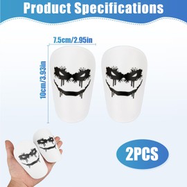 Mini Shin Pads Football Men - 10 x 6 cm Shin Pads Small & Comfortable - Mini Shin Pads for Teenagers & Adults - Dark Grey Protective Equipment