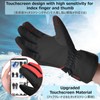 Azarxis Kids Children Snow Gloves Winter Windproof Ski Gloves for