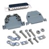 OEM Paquete 4 Pzas Conector Db25 Macho Para Soldar Con Cubierta