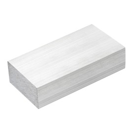 sourcing map Square Aluminium Flat Bar, 1 Inch Thickness 2 Inch Width 4 Inch Length Square Aluminium Rod 6061 Aluminium Flat Plate 25 x 50 x 102 mm T6511