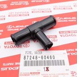 Toyota 87248-60460 GENUINE TOYOTA / LEXUS HEATER HOSE OUTPUT T PIPE LX450 LX470 SEQUOIA