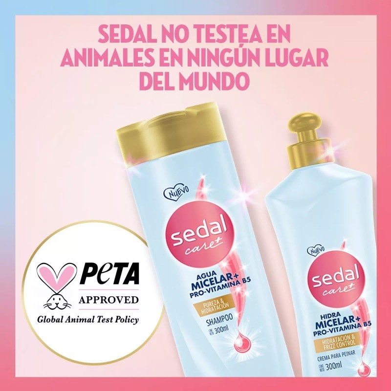 Sedal Shampoo Sedal Agua Micelar Y Pro Vitamina B5 650ml