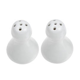 STOBAZA Farmhouse Style Ceramic Salt Pepper Set Condiment Organizer Toothpick Box for Kitchen