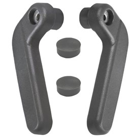 Cranviech Driver Passenger Top Roof Lock Handles Set, Top Inner Left Right Side Lock Handles Compatible with 1993-1997 Year Honda Del-Sol, Replace 85265-SR2-000ZA, 85215-SR2-000ZA