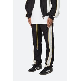 mnml Men's Race Track Pants, Black/White
