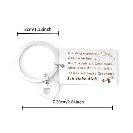 Gifts for girlfriend, gifts for couples, Christmas gifts for girlfriend, anniversary gift for him, Christmas gifts for partner, husband, anniversary gift for her, couple key ring, 色