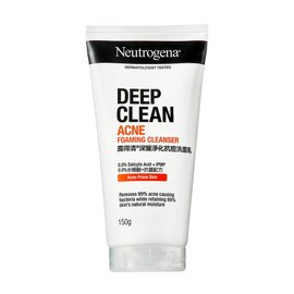 Neutrogena Deep Clean Acne Foaming Cleanser, 150g, 1 piece / 뉴트로지나 딥클린 아크네 포밍 클렌저, 150g, 1개