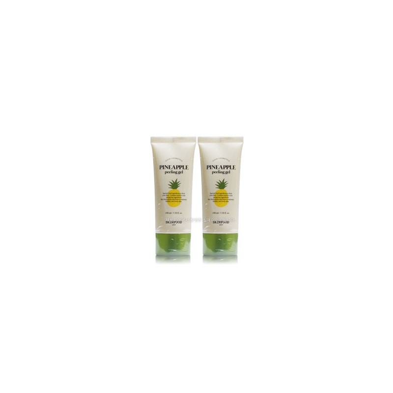 Skinfood Pineapple Peeling Gel 100mlx2ea Exfoliation Peeling / 스킨푸드 파인애플